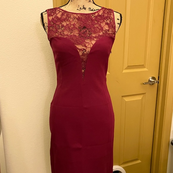 Emilio Pucci beautiful made in Italy bodycon dress lace top sexy 8 medium - Picture 4 of 14